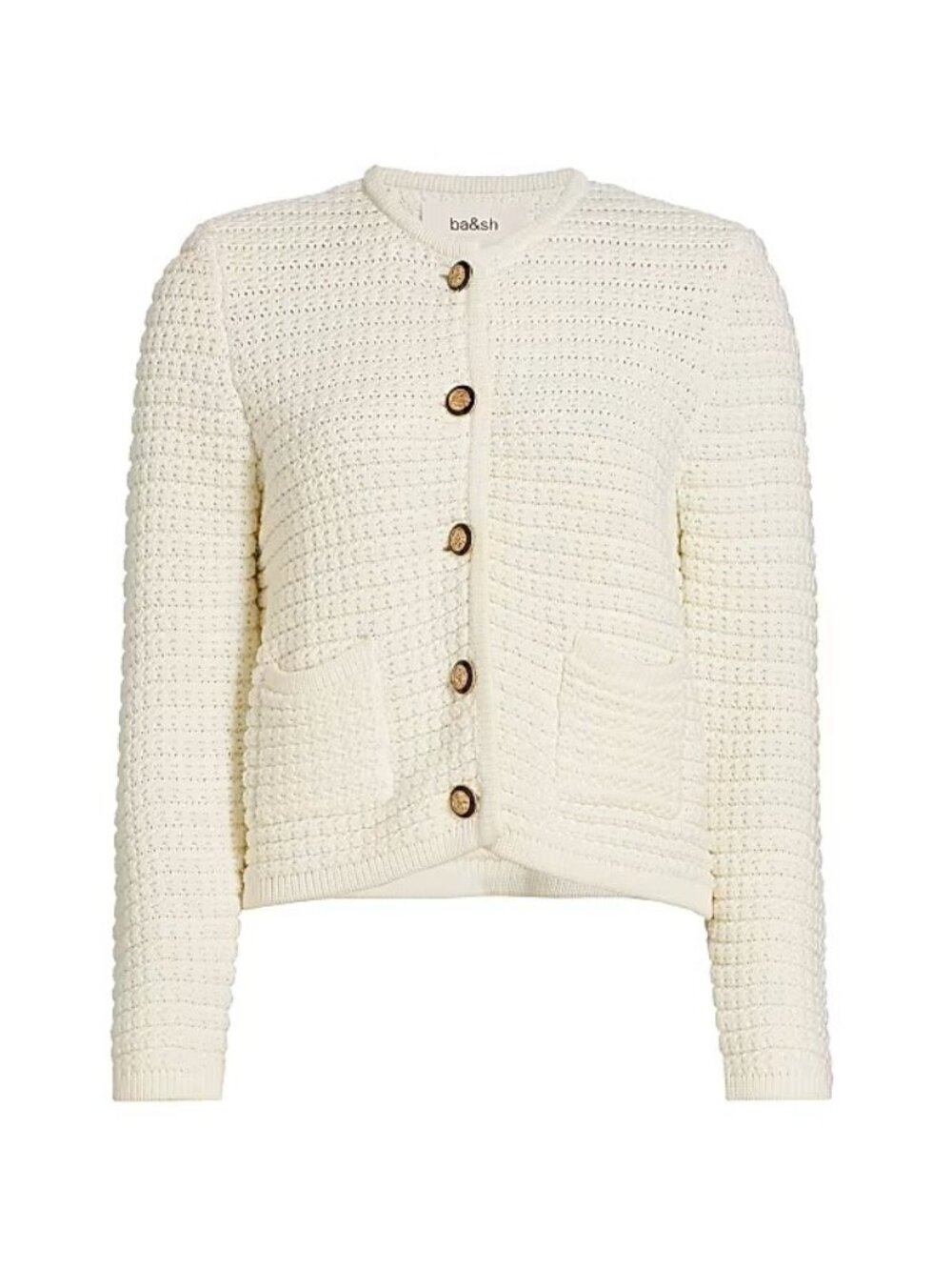 ba&sh Gaspard Cardigan Ecru Size 1